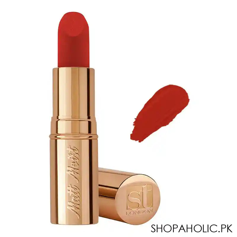 Sweet Touch London Matte Moist Long Lasting Lipstick, Death By Red - Main Image