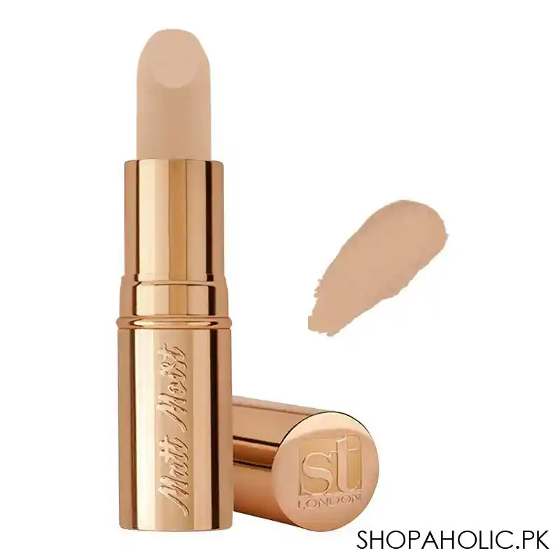 Sweet Touch London Matte Moist Long Lasting Lipstick, Latte - Main Image