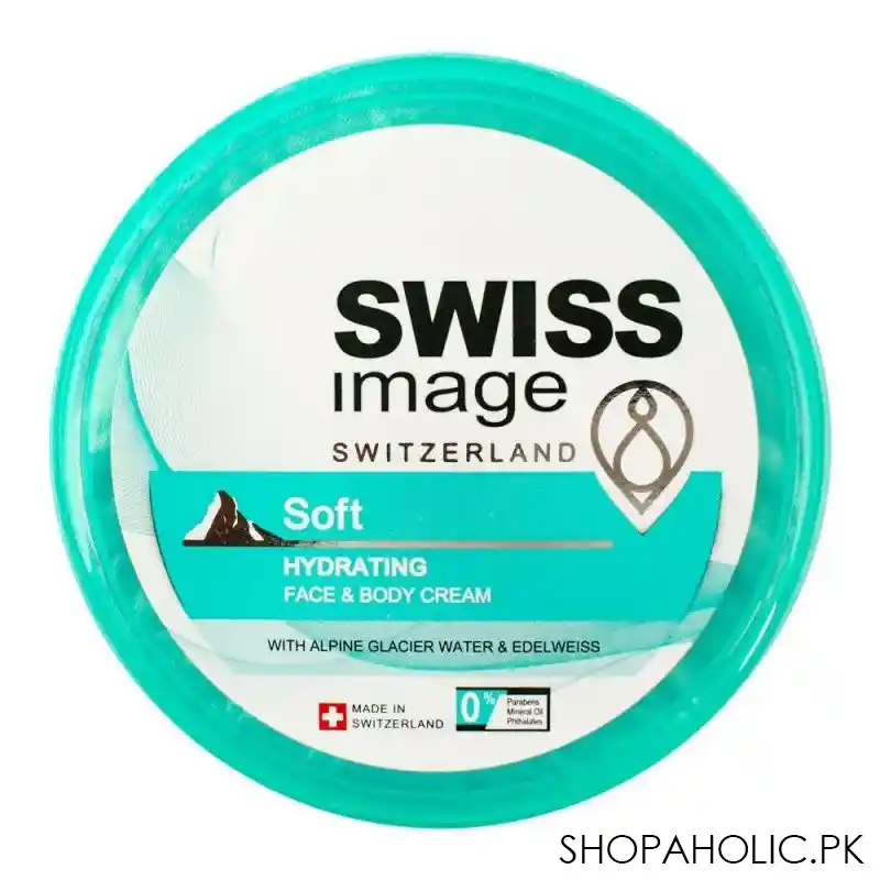 swiss image soft hydrating face & body cream, 200ml image2