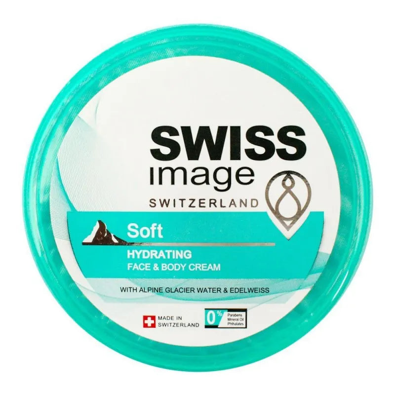 swiss image soft hydrating face & body cream, 200ml image2