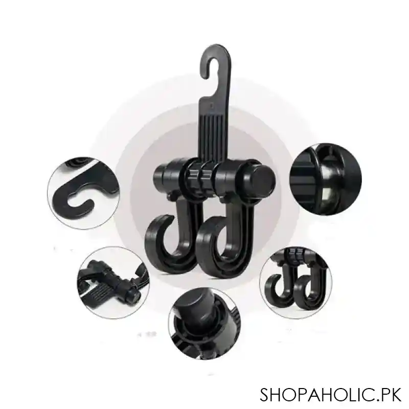 swivel car seat back hook image5