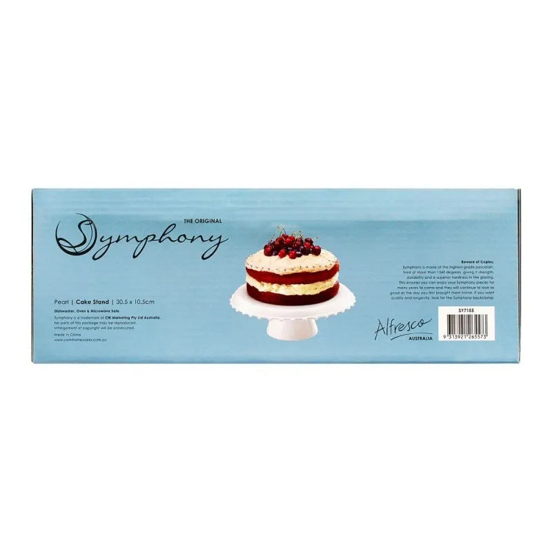 symphony pearl cake stand, 12 inches, sy 7155 image4