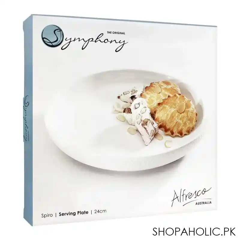 symphony spiro serving plate, 9.4 inches, sy 4731 image2