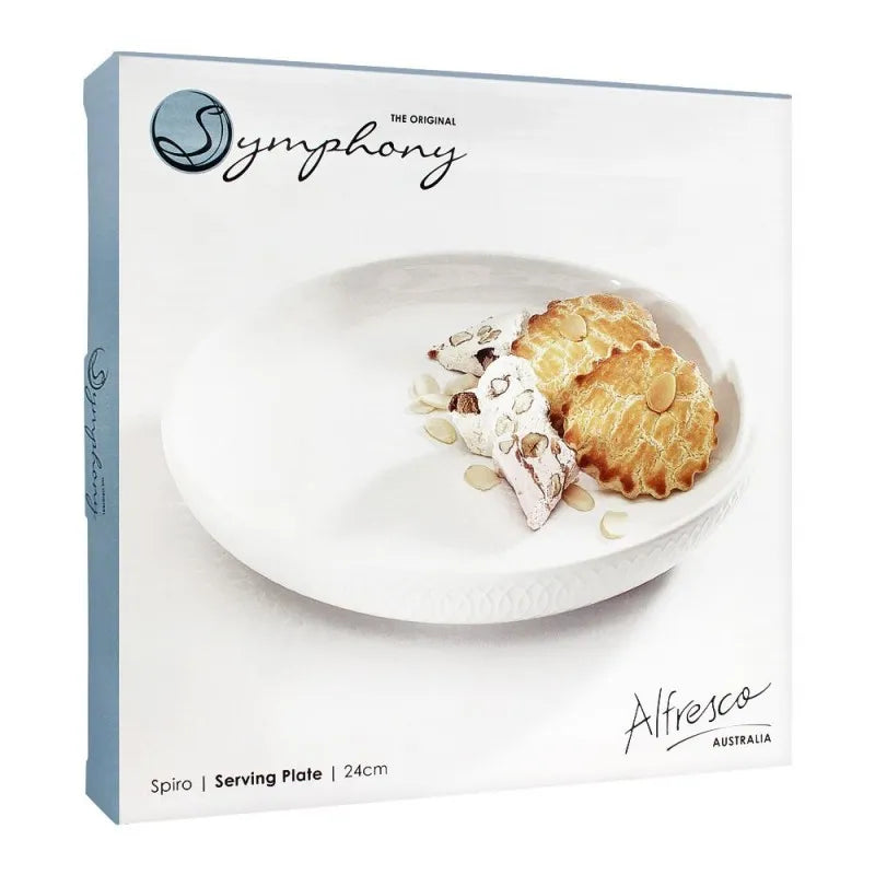 symphony spiro serving plate, 9.4 inches, sy 4731 image2