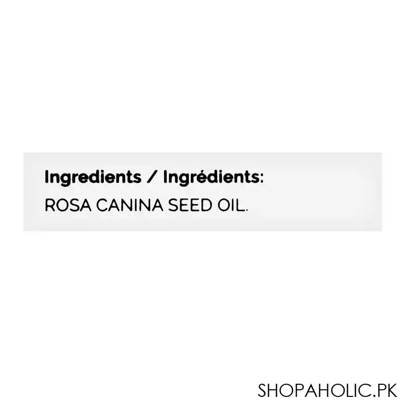 T.O. 100% Organic Cold-Pressed Rose Hip Seed Oil, 30ml - Image 3