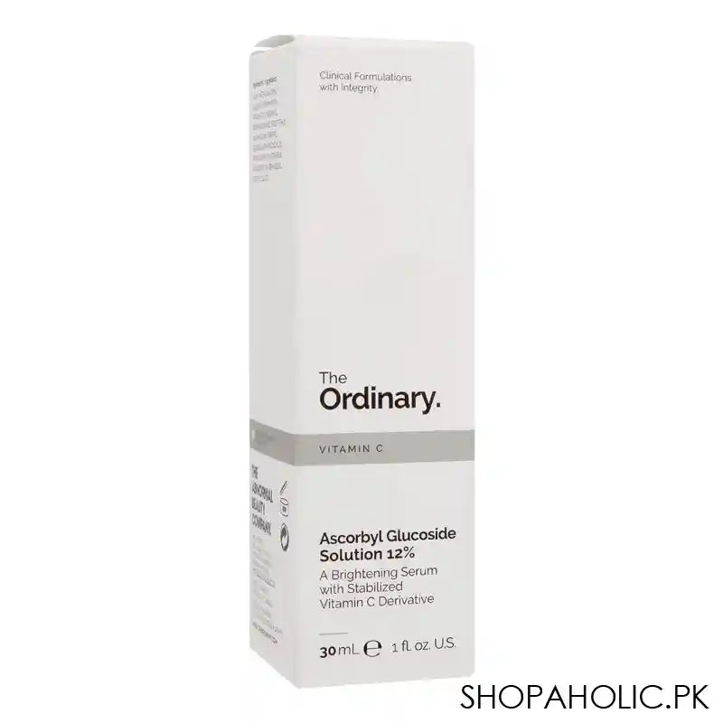 T.O. Ascorbyl Glucoside Solution 12% Brightening Serum, 30ml - Image 2