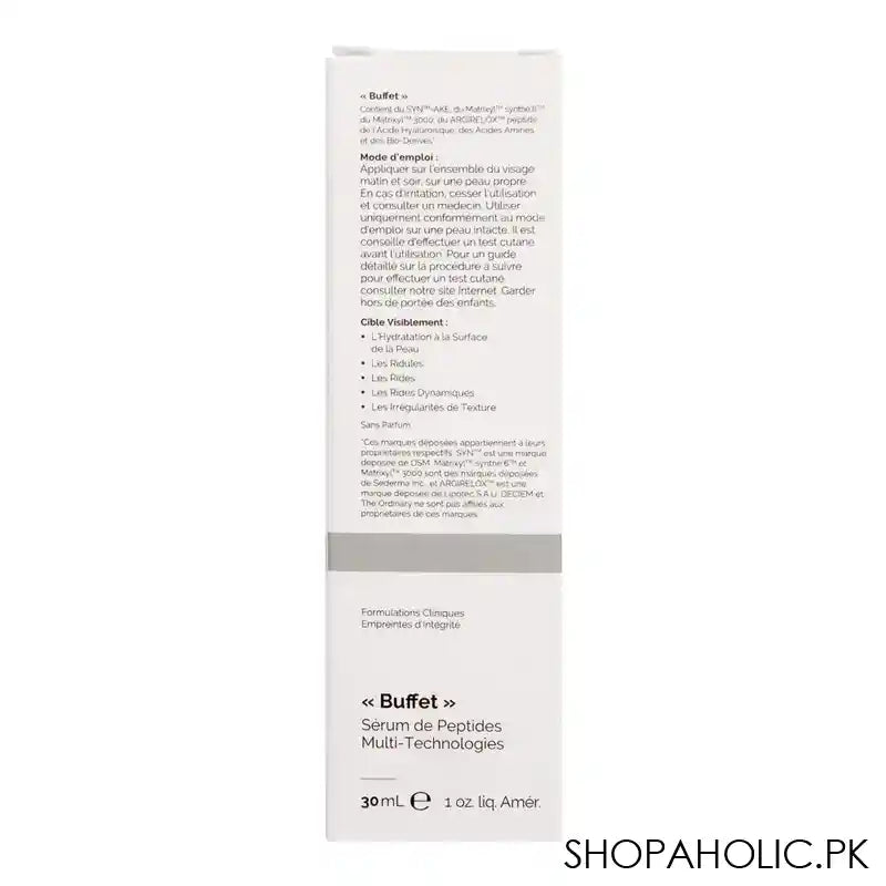 T.O. Buffet Multi-Technology Peptide Serum, 30ml - Image 4