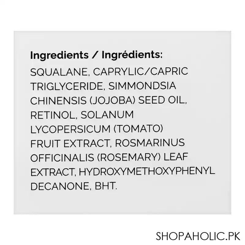 T.O. Retinol 0.2% In Squalane, 30ml - Image 2