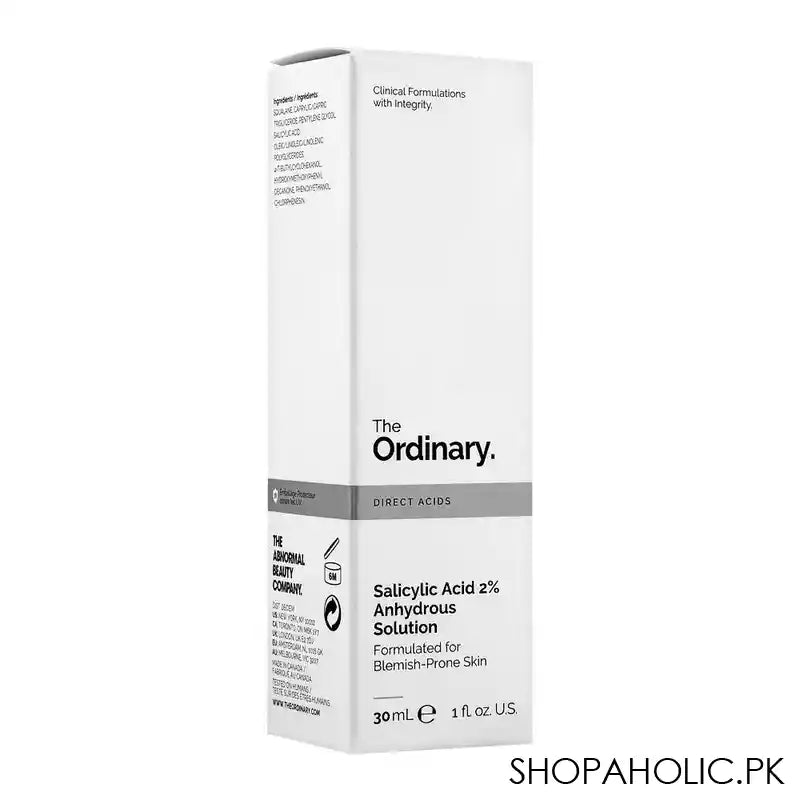 T.O. Salicylic Acid 2% Anhydrous Solution, 30ml - Image 2