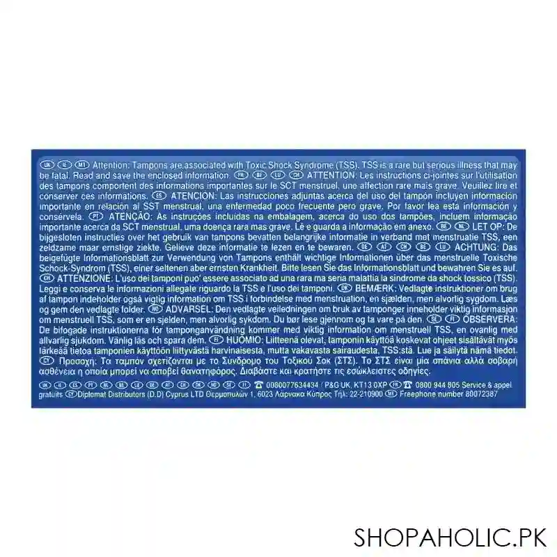 tampax cardboard applicator super tampons, 20 pack image4