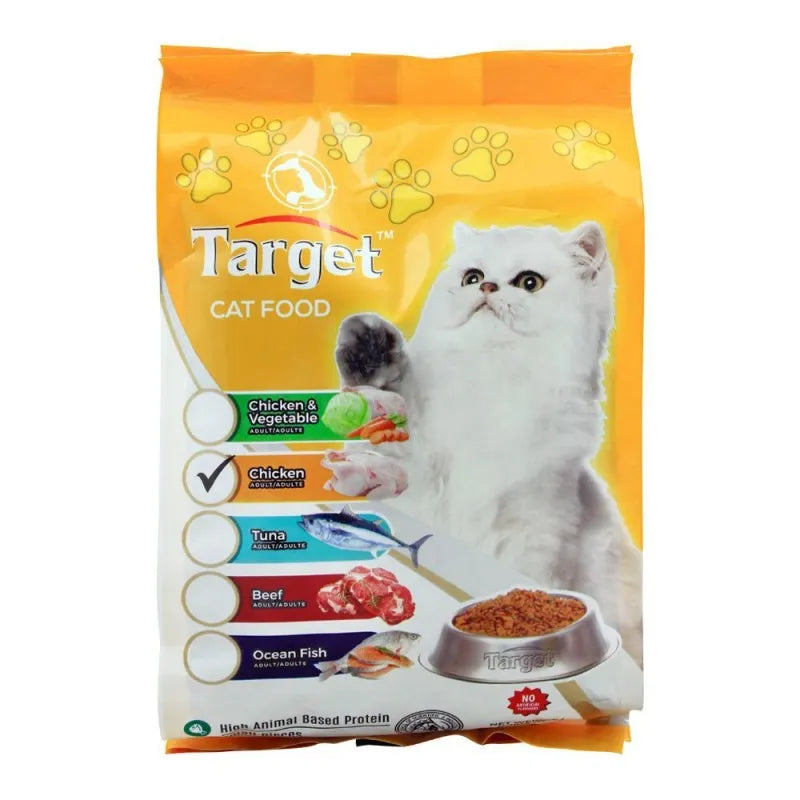 target adult cat food, chicken, 500g, bag main image