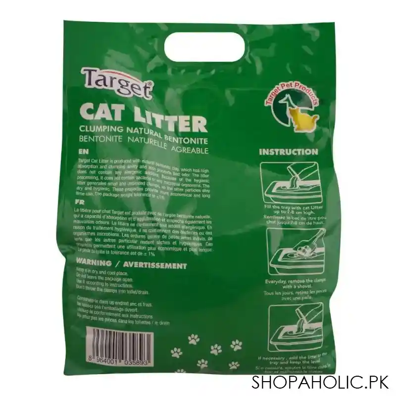 target apple scented cat litter, 5 litre image2