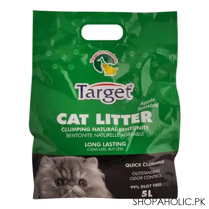 target apple scented cat litter, 5 litre main image