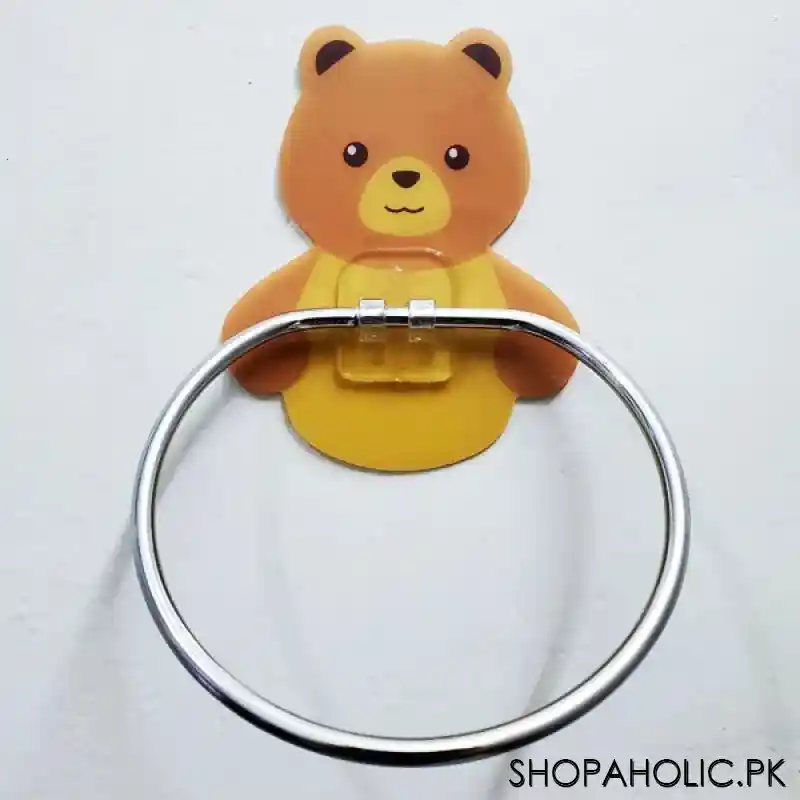 teddy bear sticky towel hook image3