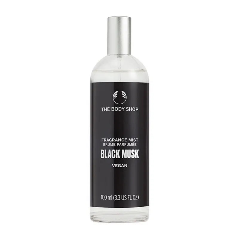 the body shop black musk vegan fragrance mist, 100ml main image