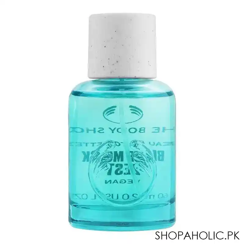 the body shop blue musk zest vegan eau de toilette, 60ml image2