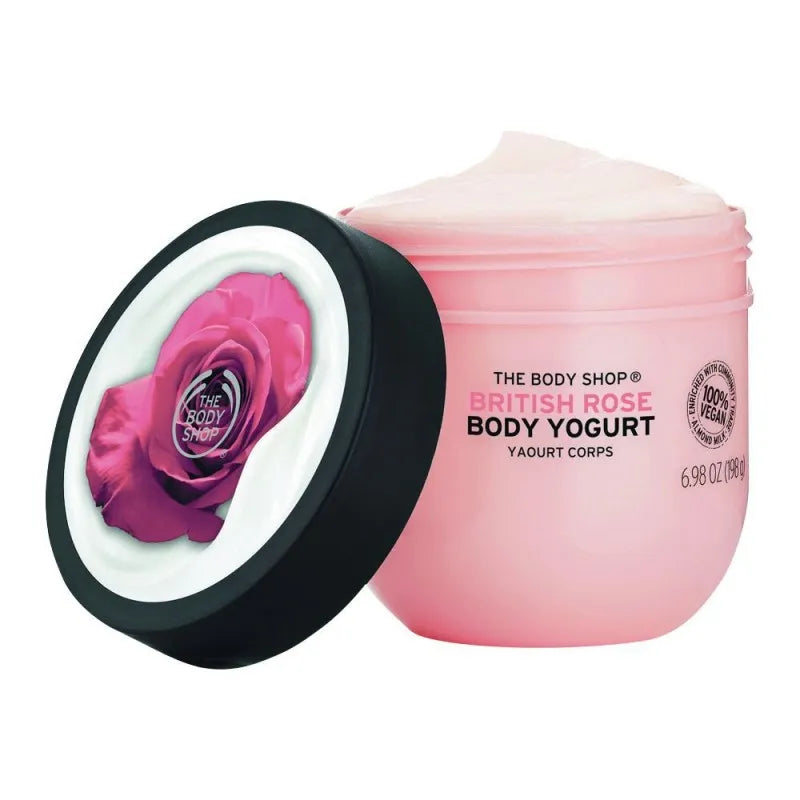 the body shop british rose body yogurt, 200ml main image