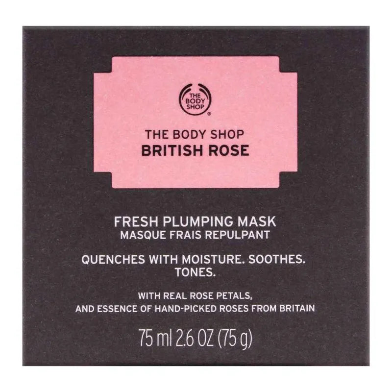 the body shop british rose fresh plumping mask, 75ml image2