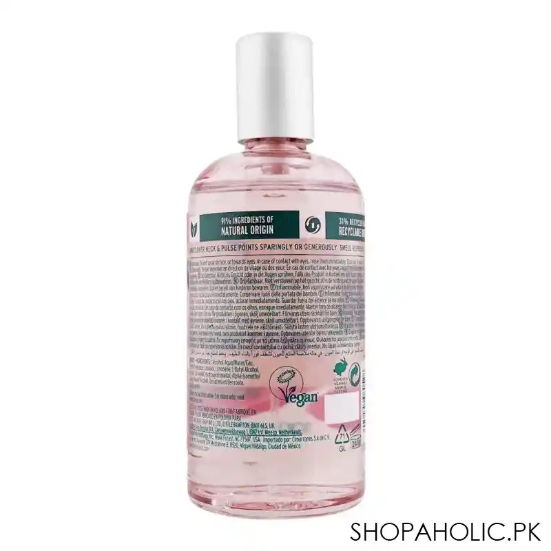 the body shop british rose vegan edt, 100ml image2