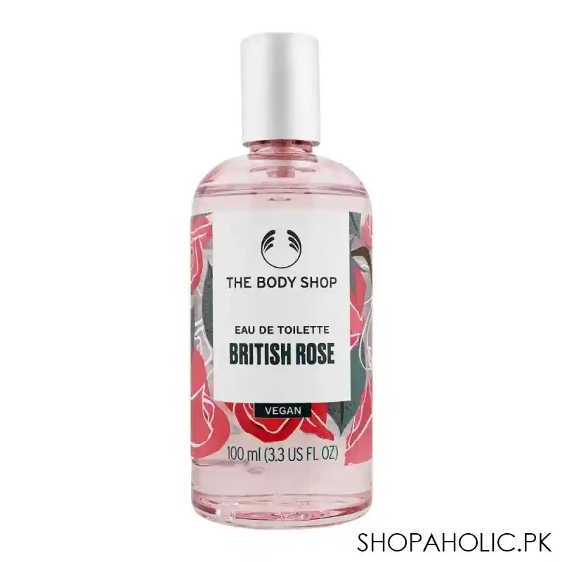 the body shop british rose vegan edt, 100ml main image