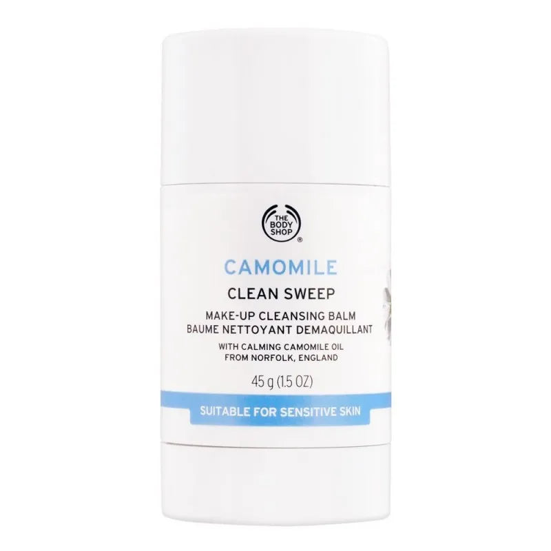 the body shop camomile clean sweep make up cleansing balm, 45g main image