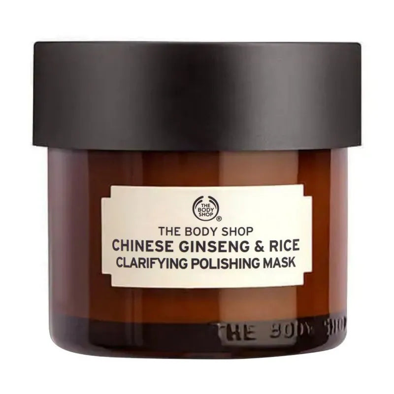 the body shop chinese ginseng & rice clarifying polishing mask, 75ml main image