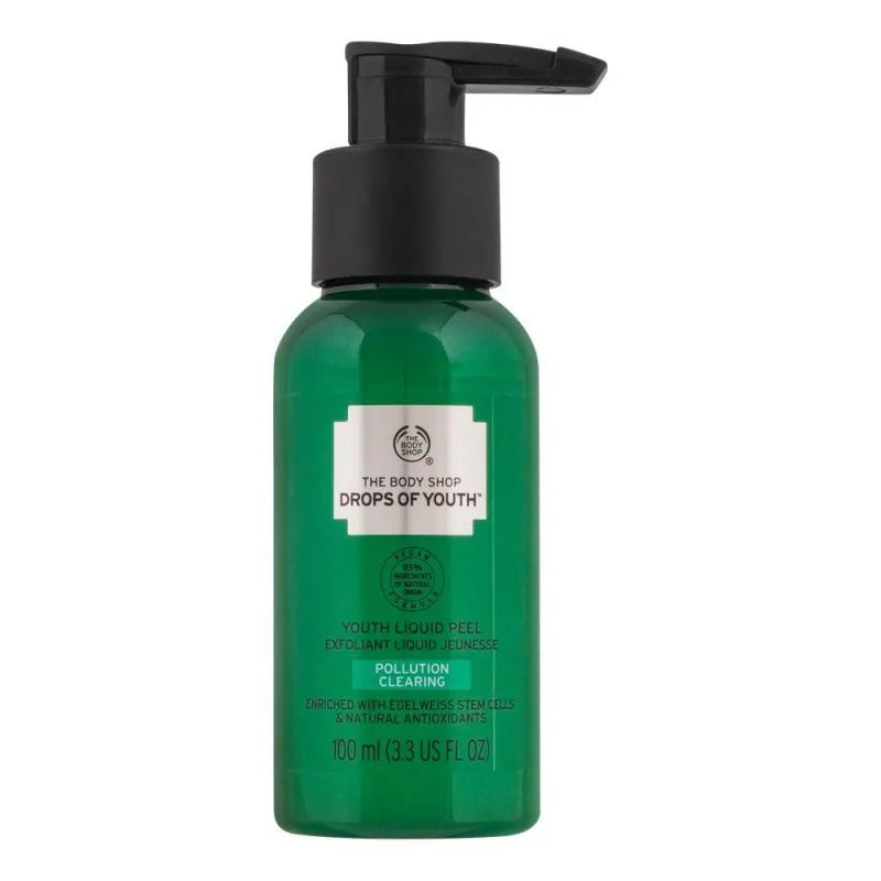 the body shop drops of youth pollution clearing youth liquid peel, 100ml main image