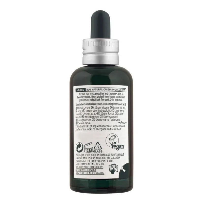 the body shop edelweiss daily serum concentrate, smooth & protect, 50ml image2