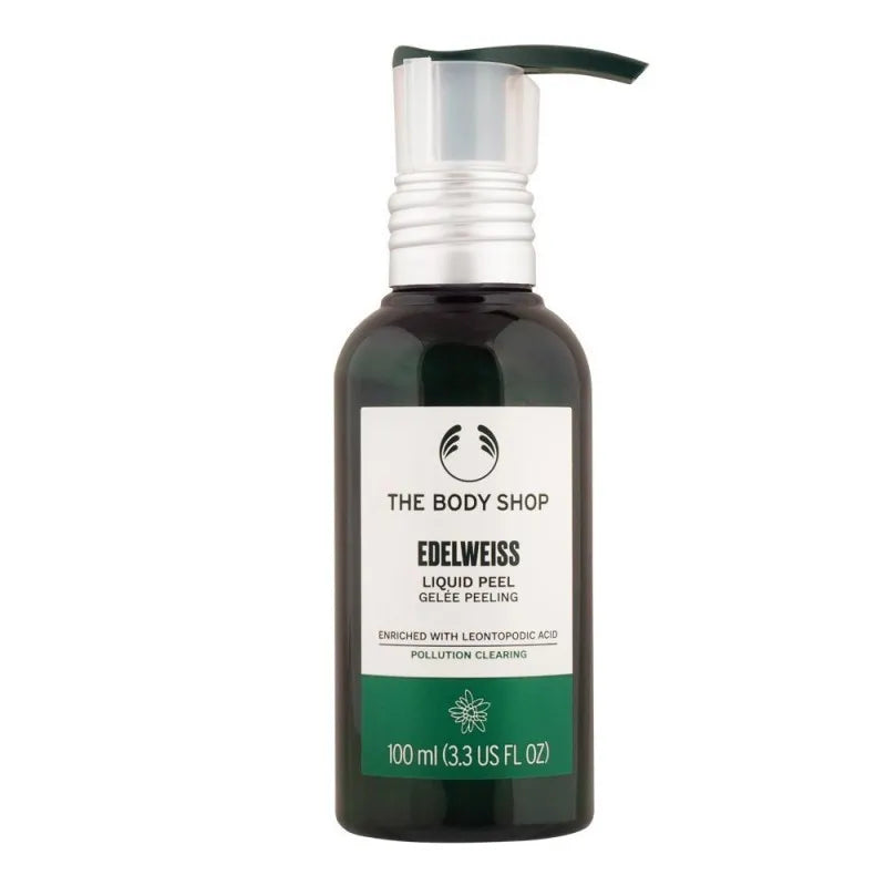 the body shop edelweiss liquid peel, pollution clearing, 100ml main image