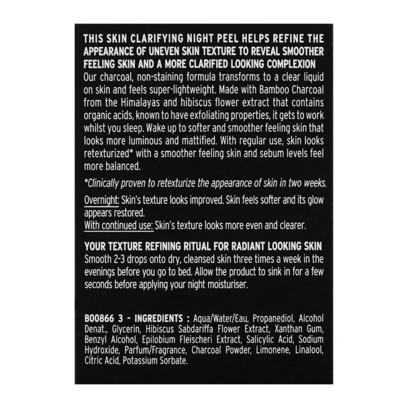 the body shop himalayan charcoal skin clarifying night peel, 30ml image4