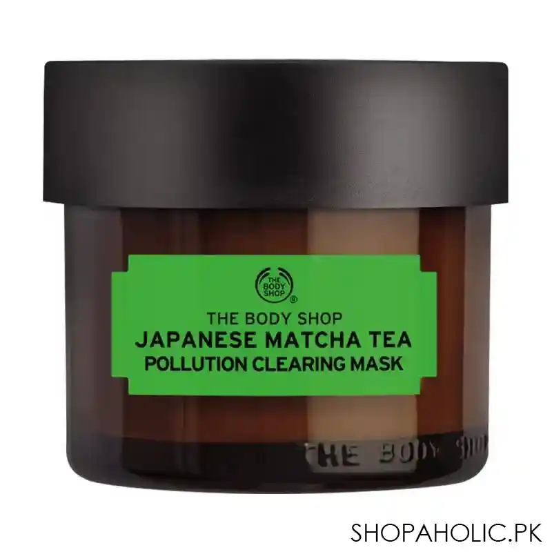 the body shop japanese matcha tea pollution clearing mask, 75ml main image