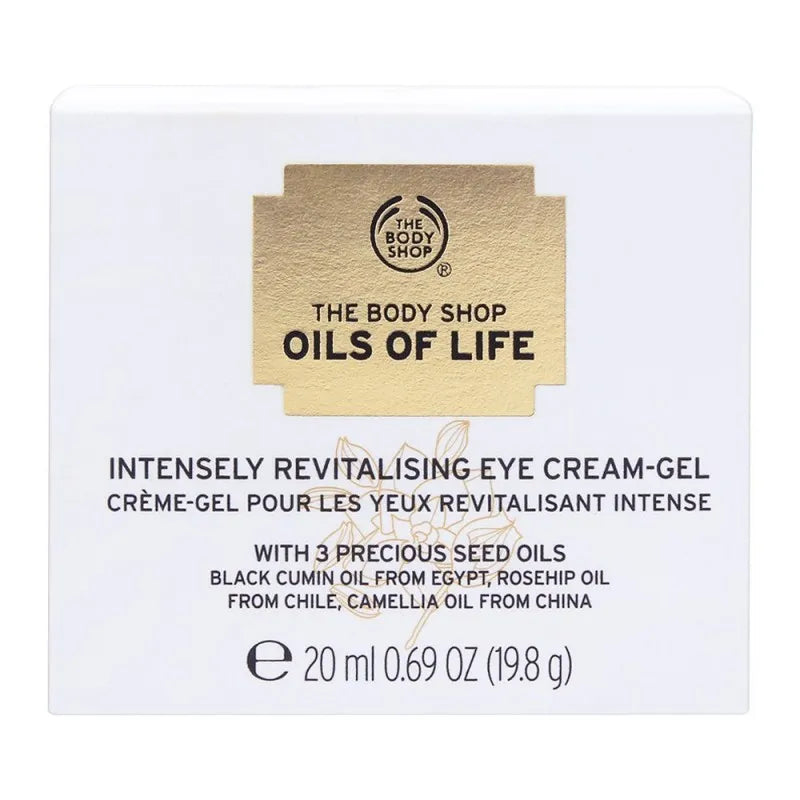 the body shop oils of life intensely revitalising eye cream gel, 20ml image2