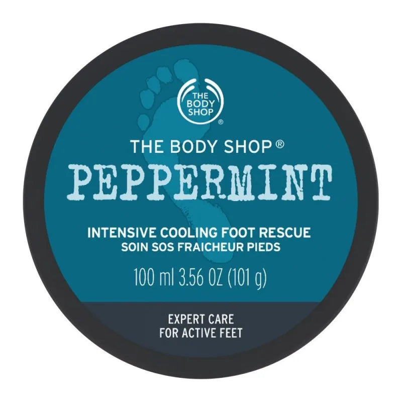 the body shop peppermint intensive cooling foot rescue, 100ml image2