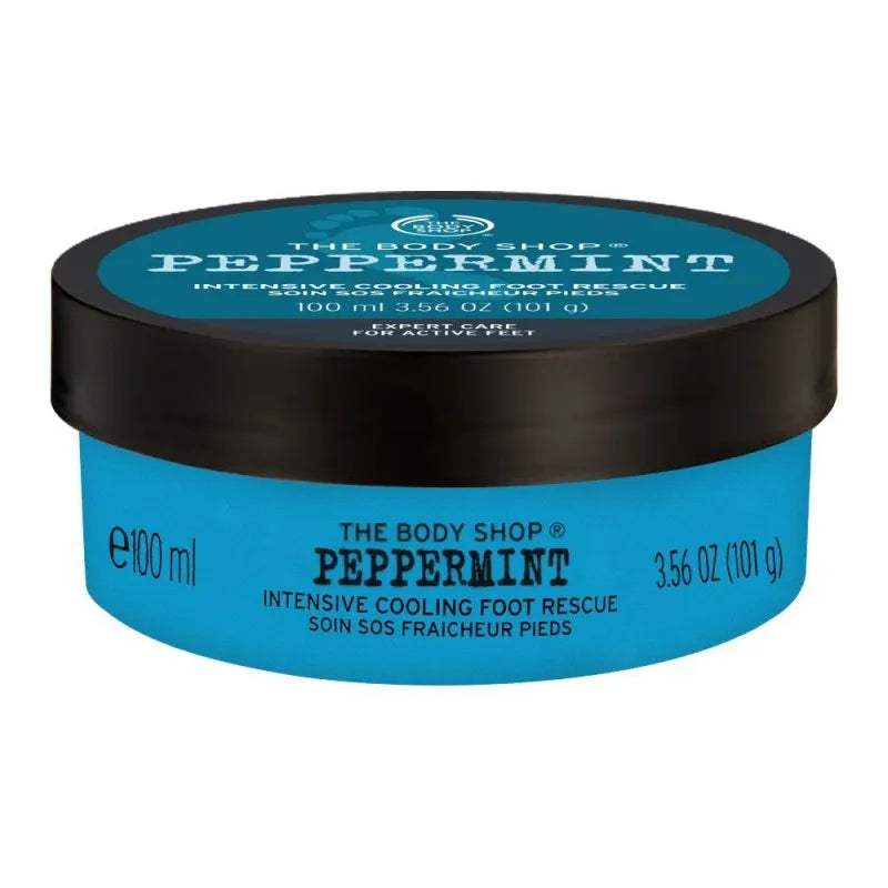 the body shop peppermint intensive cooling foot rescue, 100ml image3