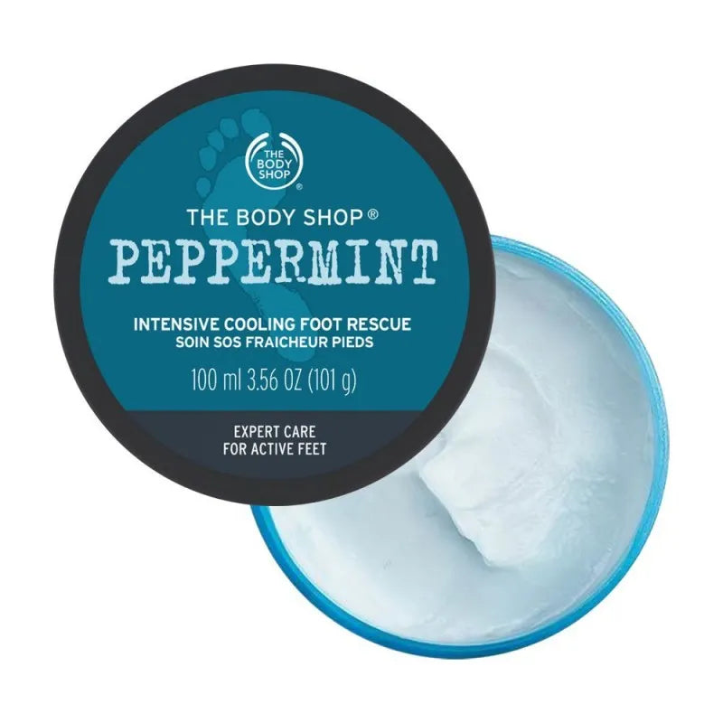 the body shop peppermint intensive cooling foot rescue, 100ml main image