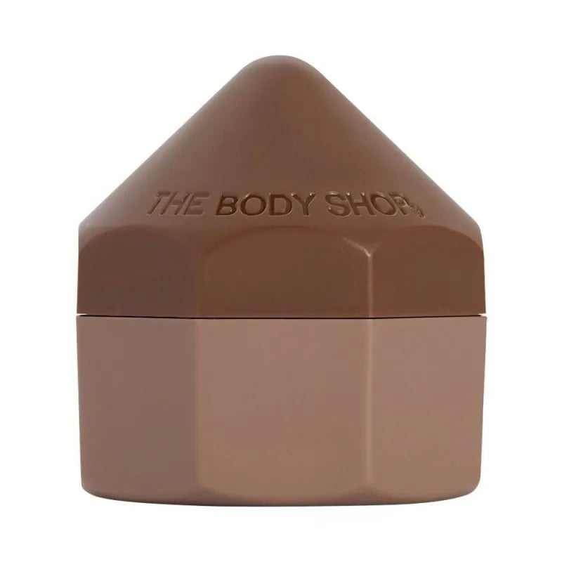 the body shop raw cocoa hot chocolate lip juicer balm, for dry skin, 4g image2