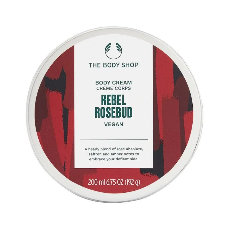 the body shop rebel rosebud vegan the body cream, 200ml image2