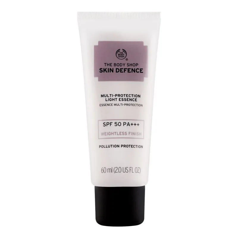 the body shop skin defence multi protection light essence, spf 50 pa+++, 60ml main image