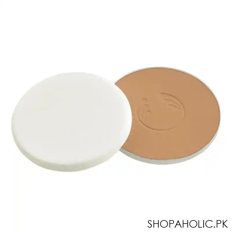 the body shop tea tree face base vegan skin clarifying powder foundation refill, medium 1c, 9g main image