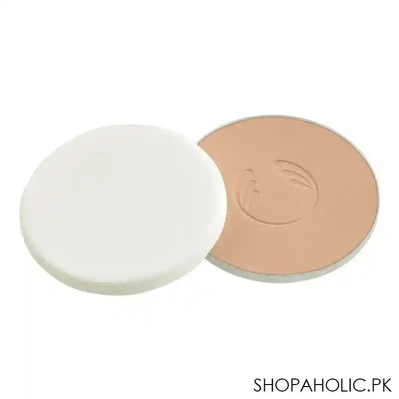 the body shop tea tree face base vegan skin clarifying powder foundation refill, medium 1w, 9g main image