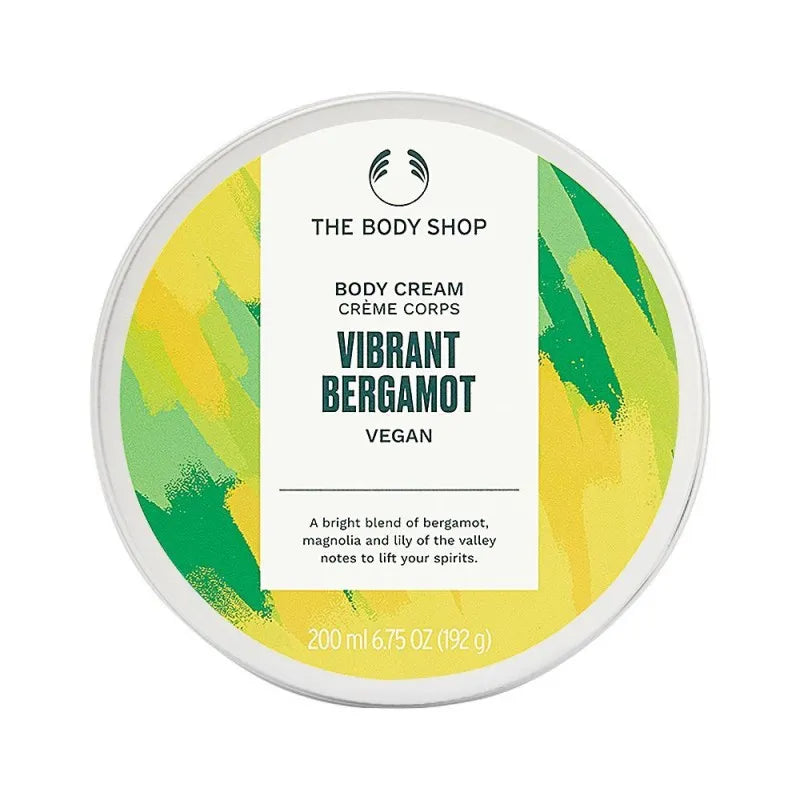 the body shop vibrant bergamot vegan the body cream, 200ml image2