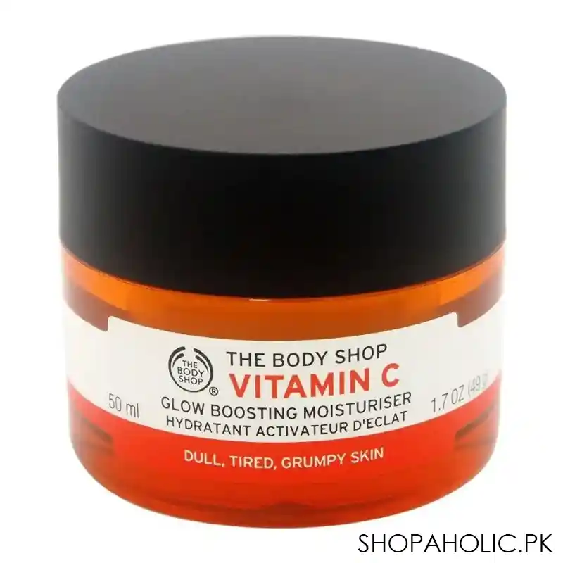 the body shop vitamin c glow boosting moisturiser, 50ml main image