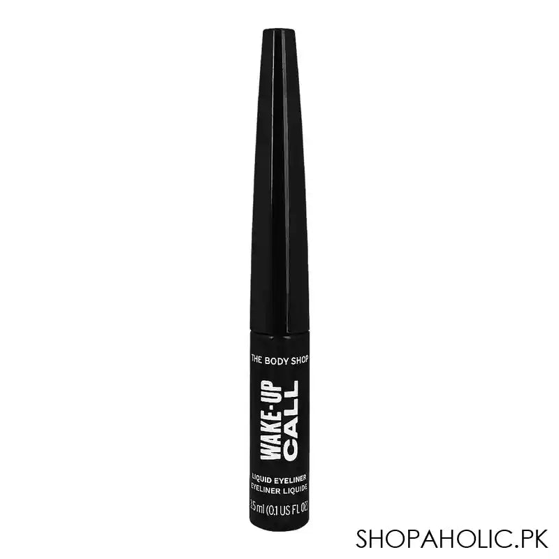 The Body Shop Wake-Up Call Liquid Eyeliner, 3.5ml, Black - Main Image