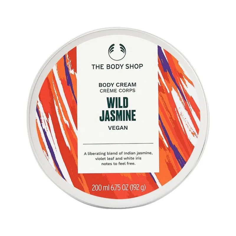 the body shop wild jasmine vegan the body cream, 200ml image2