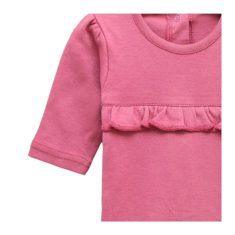 the nest autumn forest full length sleeping suit (frill), rose cloud image2