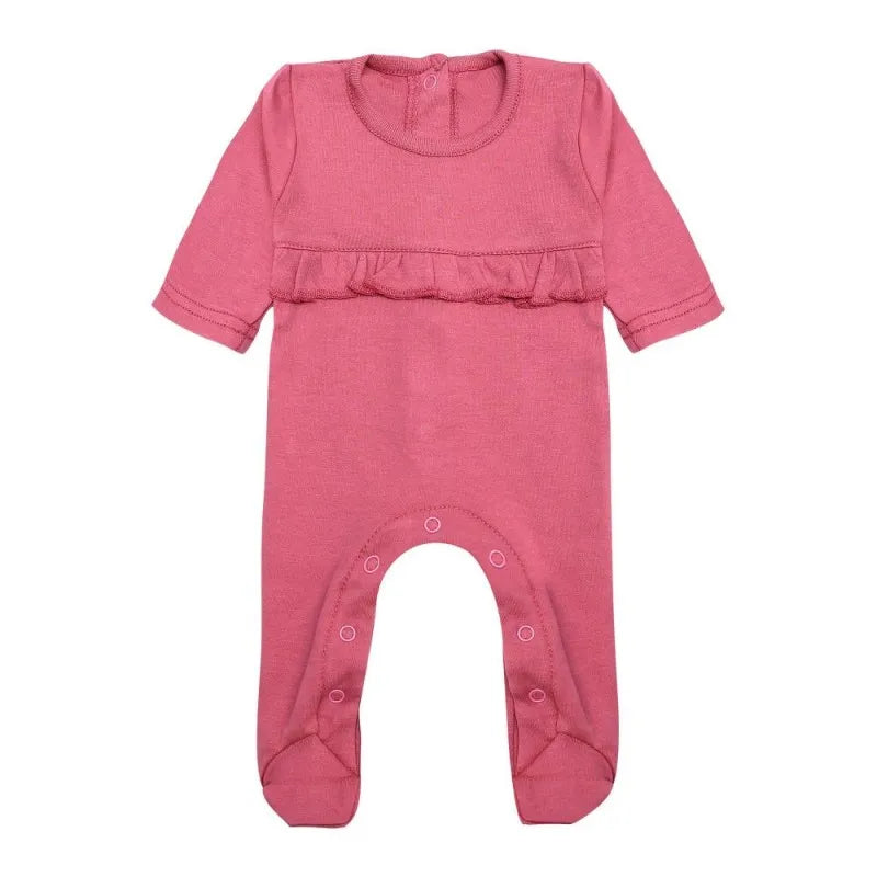 the nest autumn forest full length sleeping suit (frill), rose cloud image4