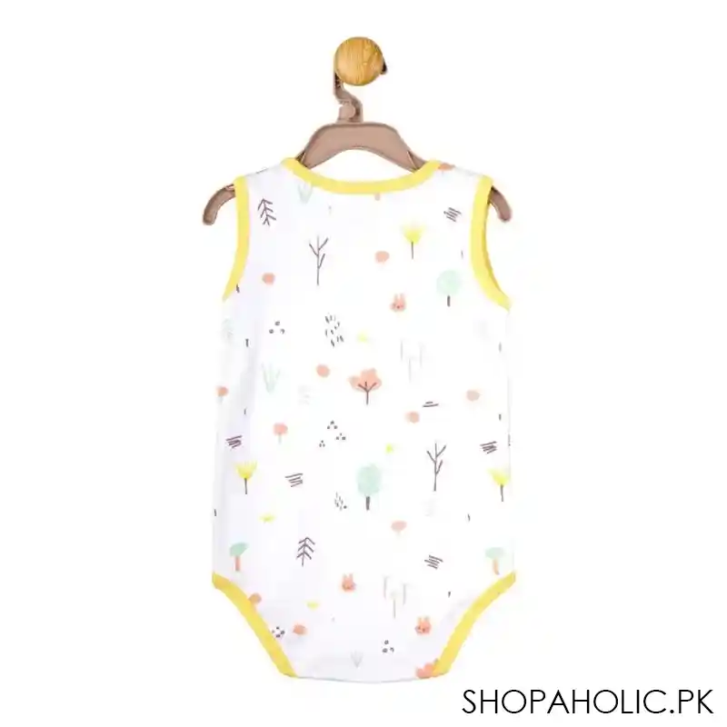 the nest bunny & bear sleeve less body suit, 8300 image3