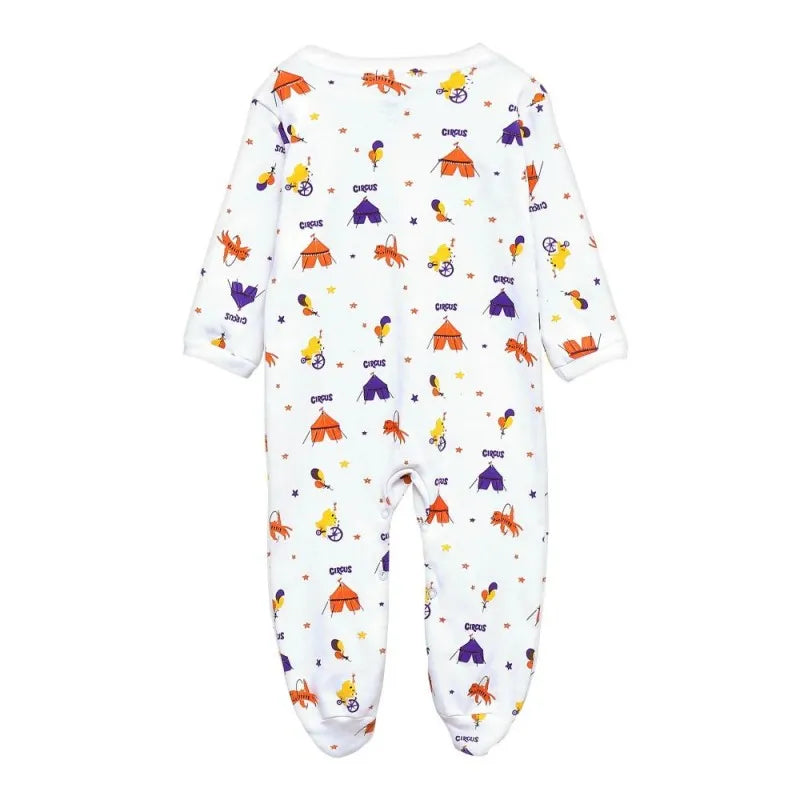 the nest circus full length sleeping suit without pocket, white image2