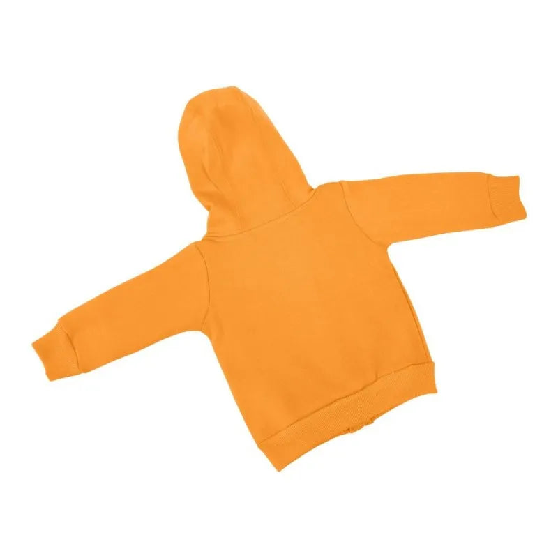 the nest circus long sleeve hoodie kangro pocket jacket, sun orange image3