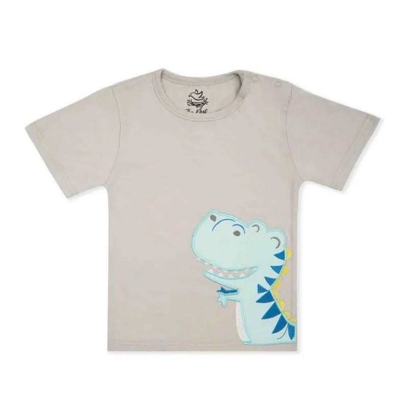 the nest dino world collection dino friend short sleeve tee, 6502 main image